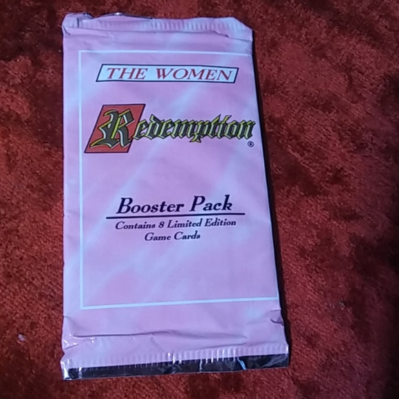 Redemption card game women new sealed pack 1995 - Picture 1 of 4
